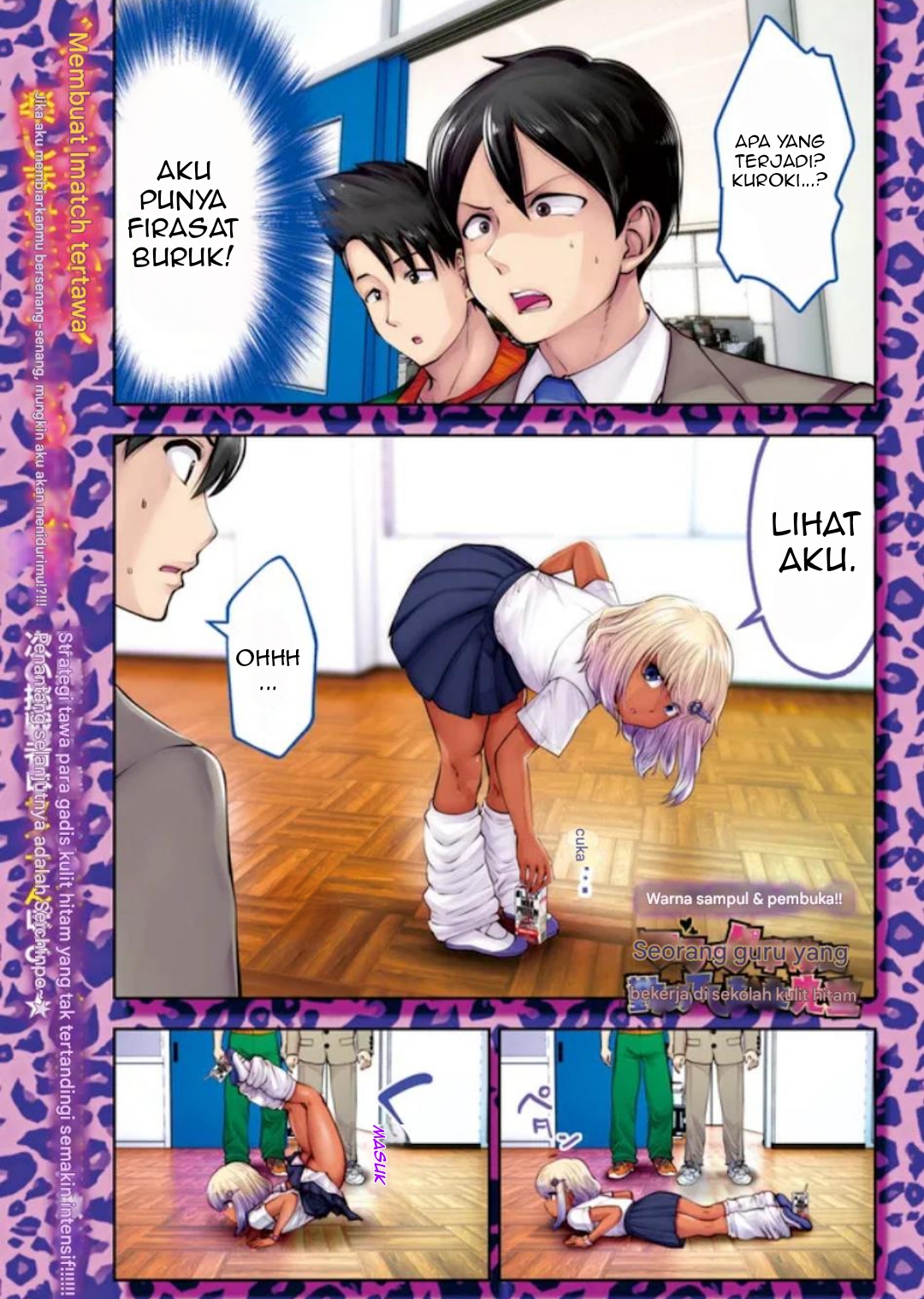 Black Gakkou ni Tsutometeshimatta Sensei Chapter 32.1 - halaman 1