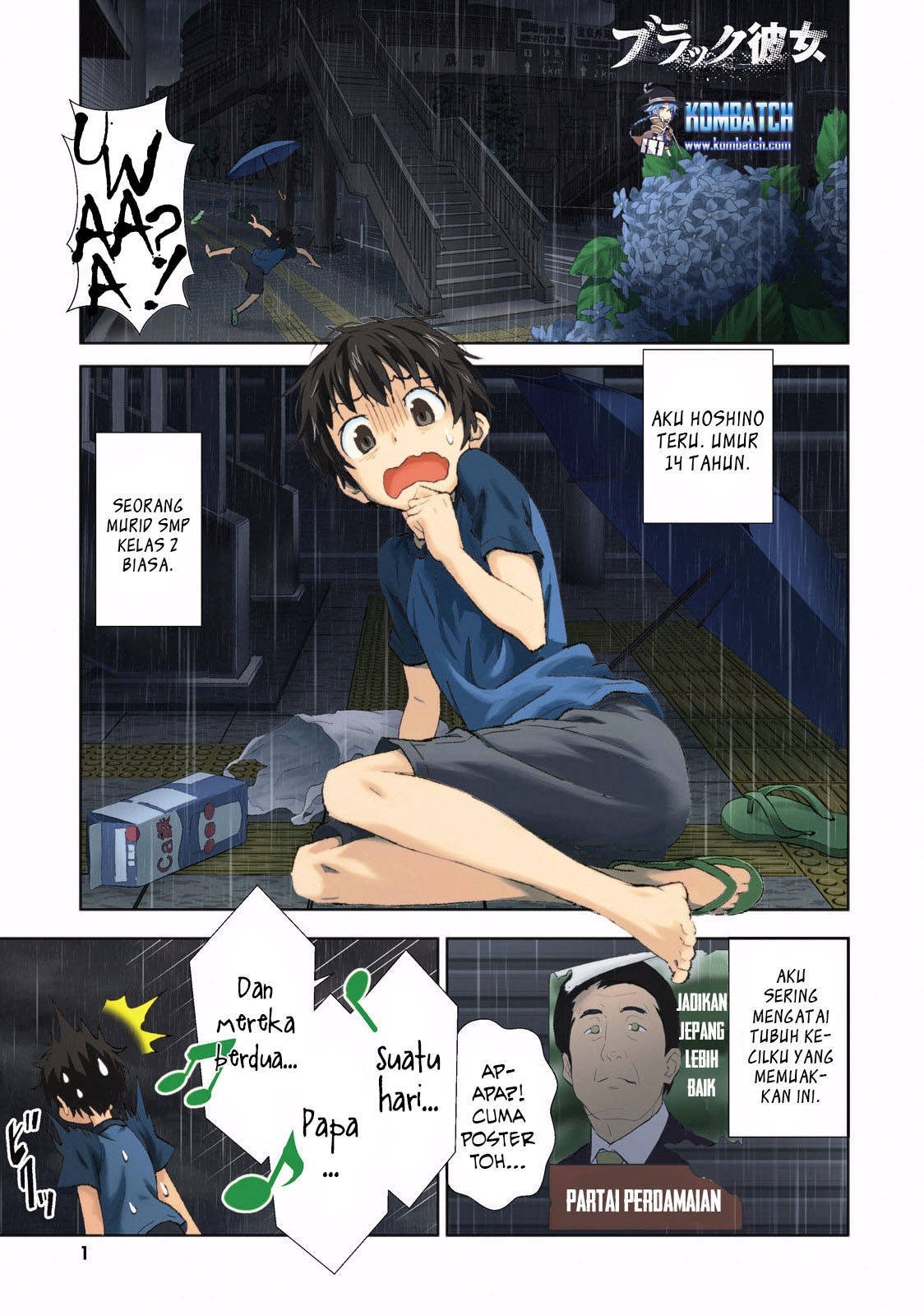 Black Kanojo Chapter 1 - halaman 4
