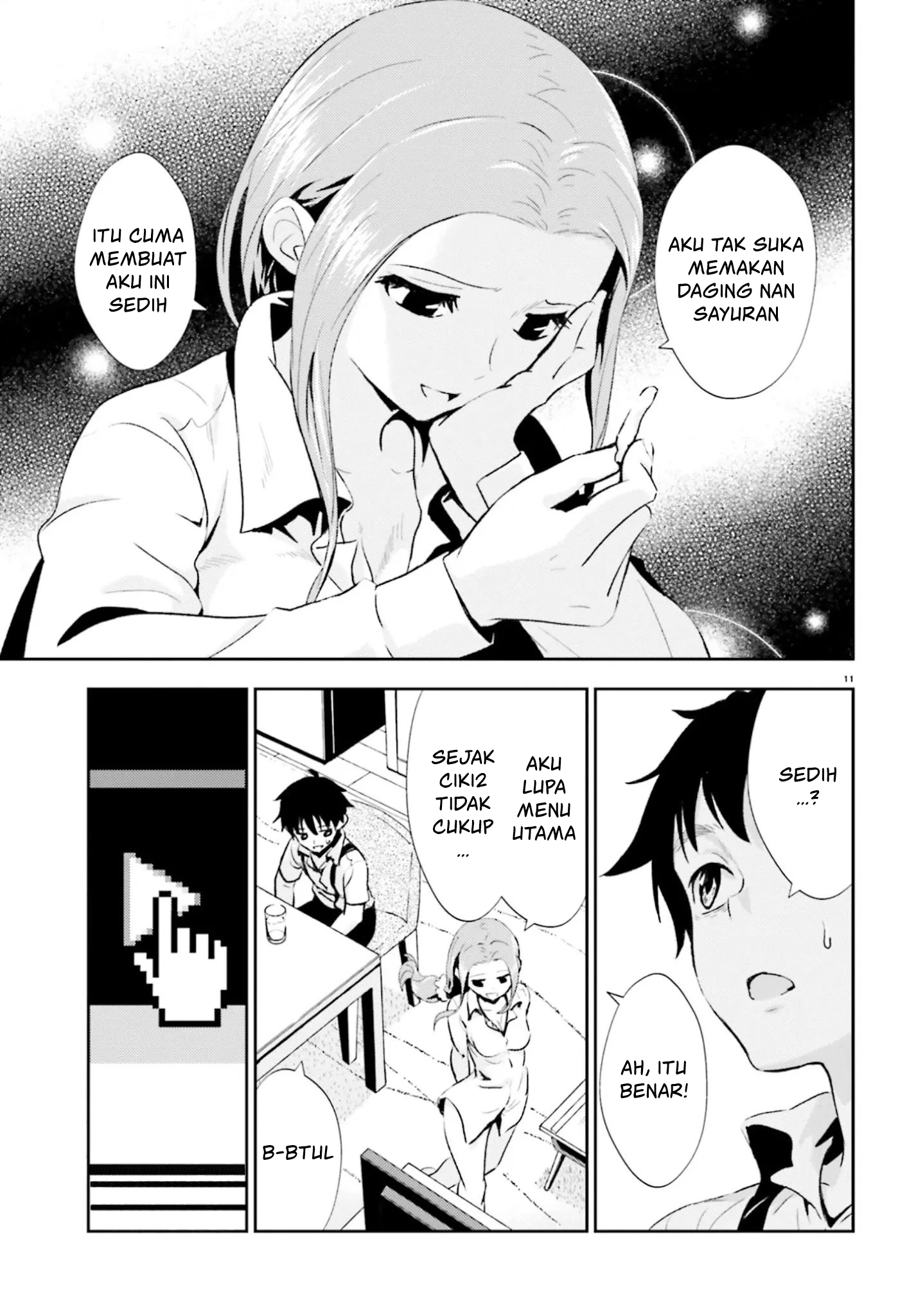 Black Kanojo Chapter 11 - halaman 11