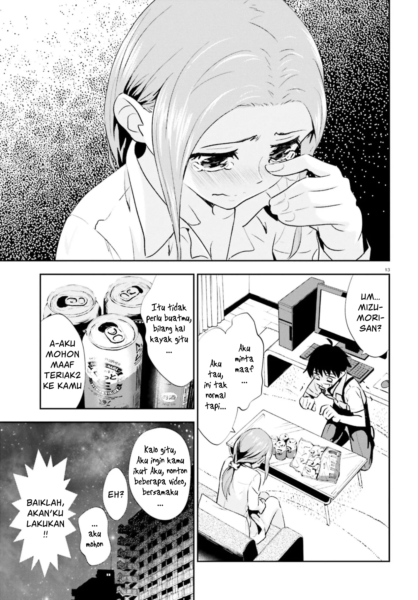 Black Kanojo Chapter 11 - halaman 13