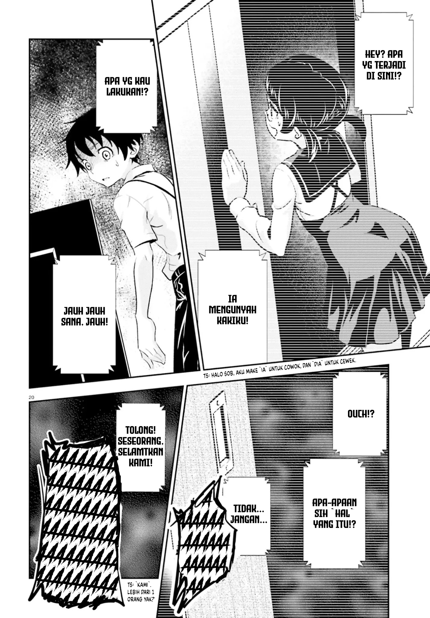 Black Kanojo Chapter 11 - halaman 20