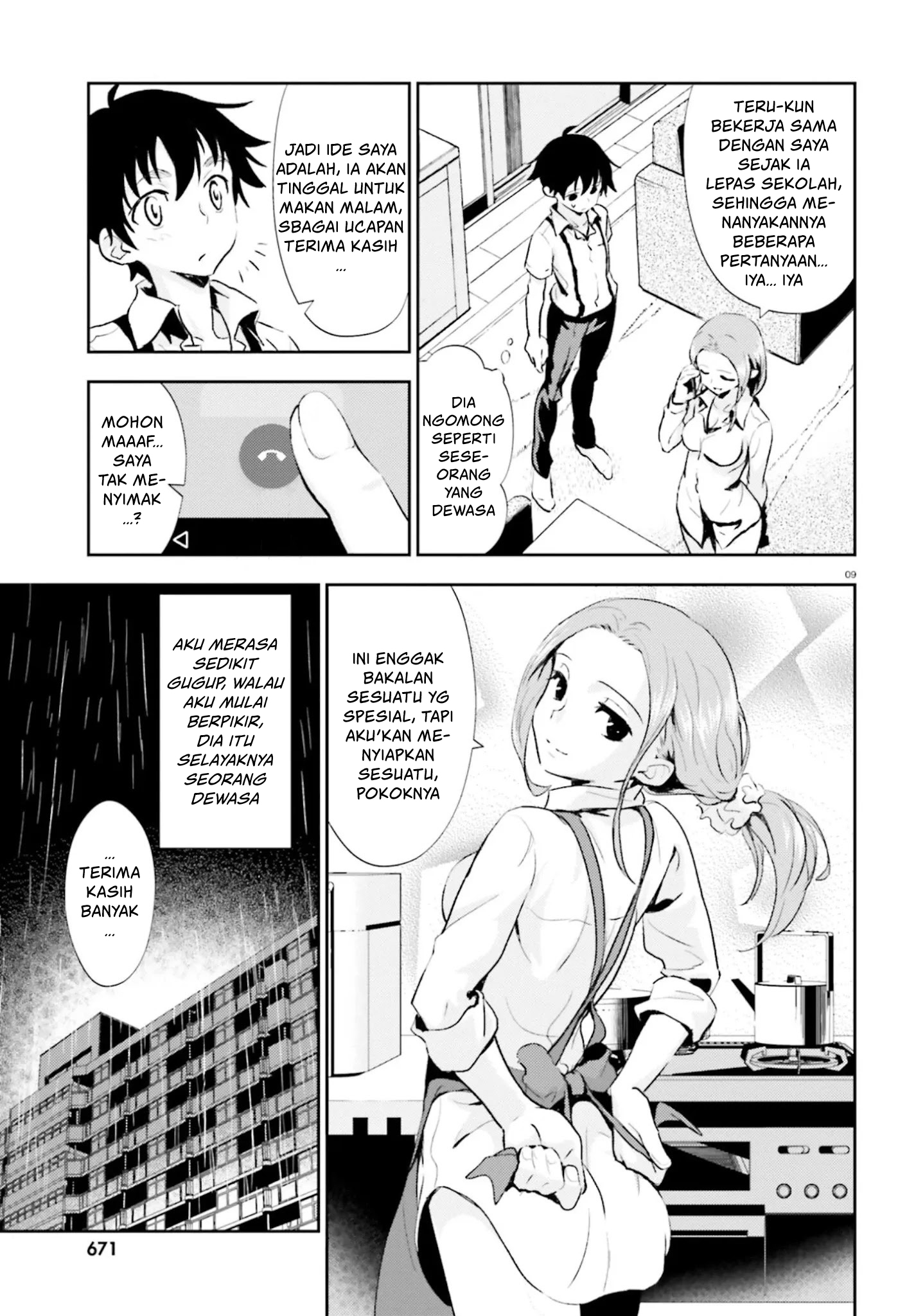 Black Kanojo Chapter 11 - halaman 9