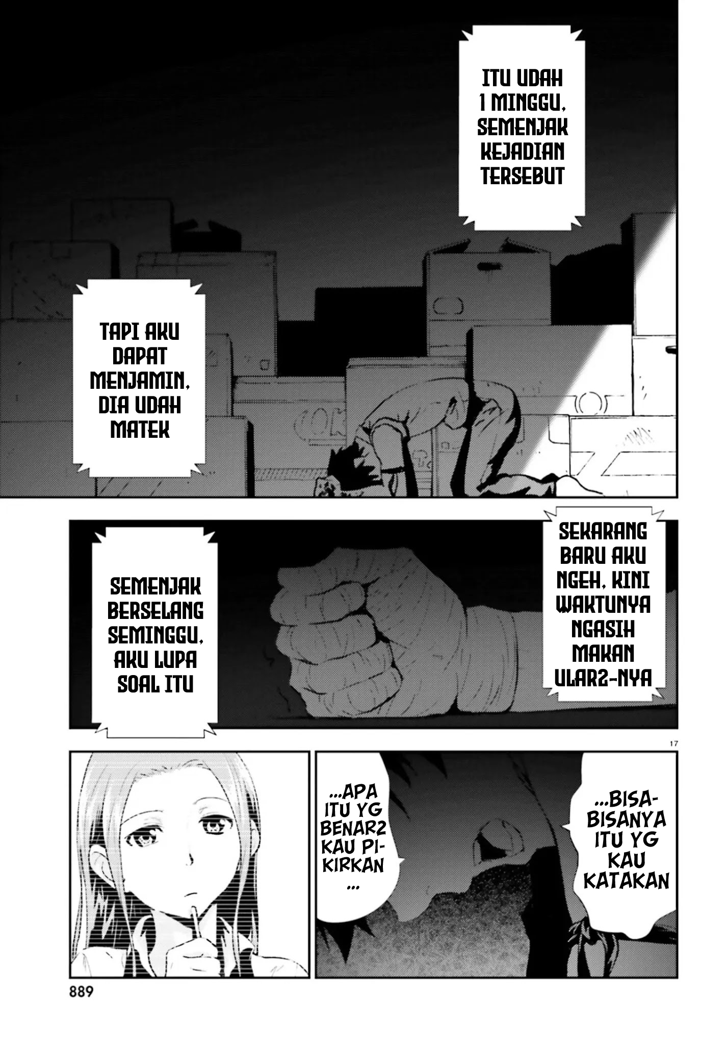Black Kanojo Chapter 12 - halaman 17