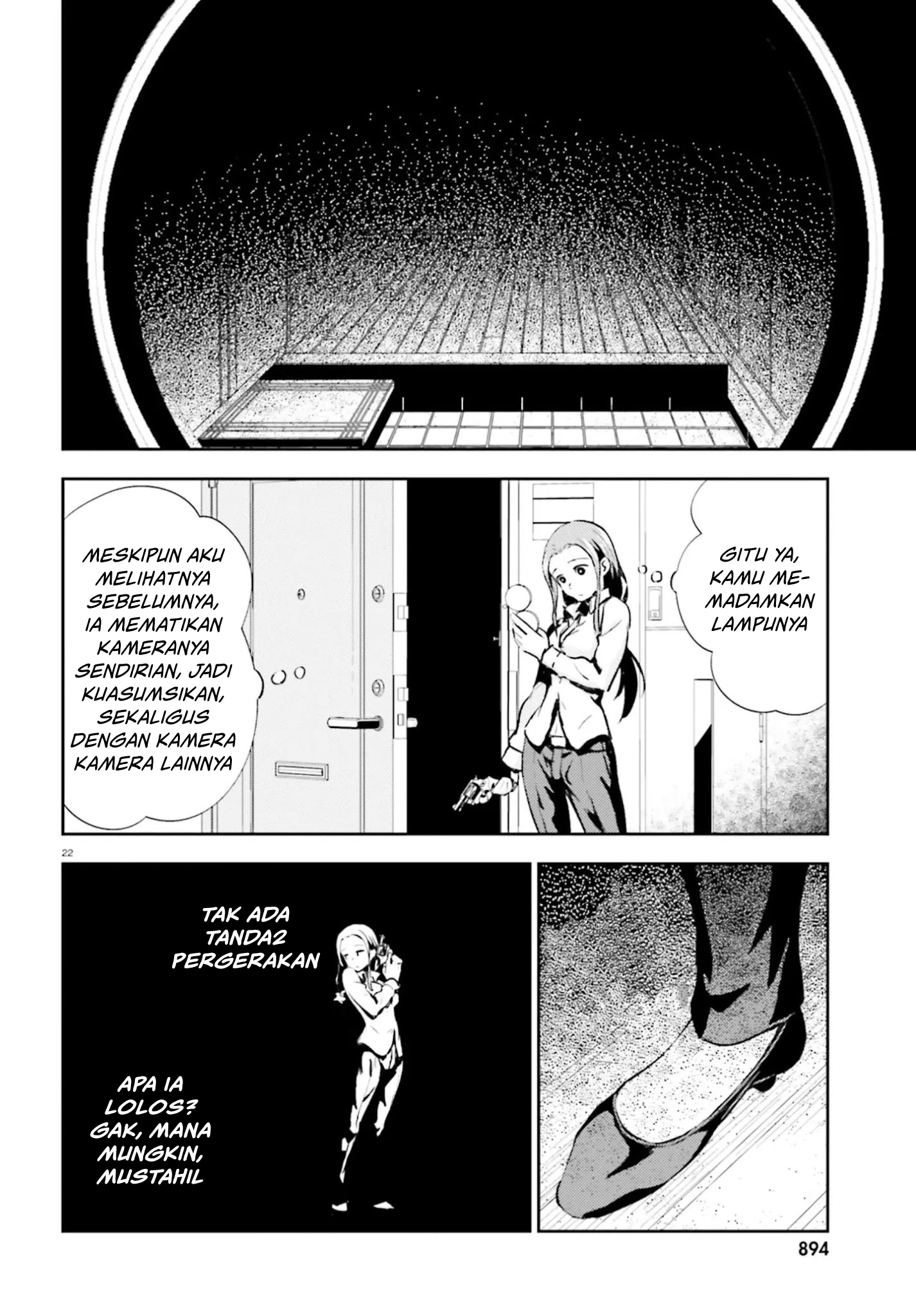 Black Kanojo Chapter 12 - halaman 22