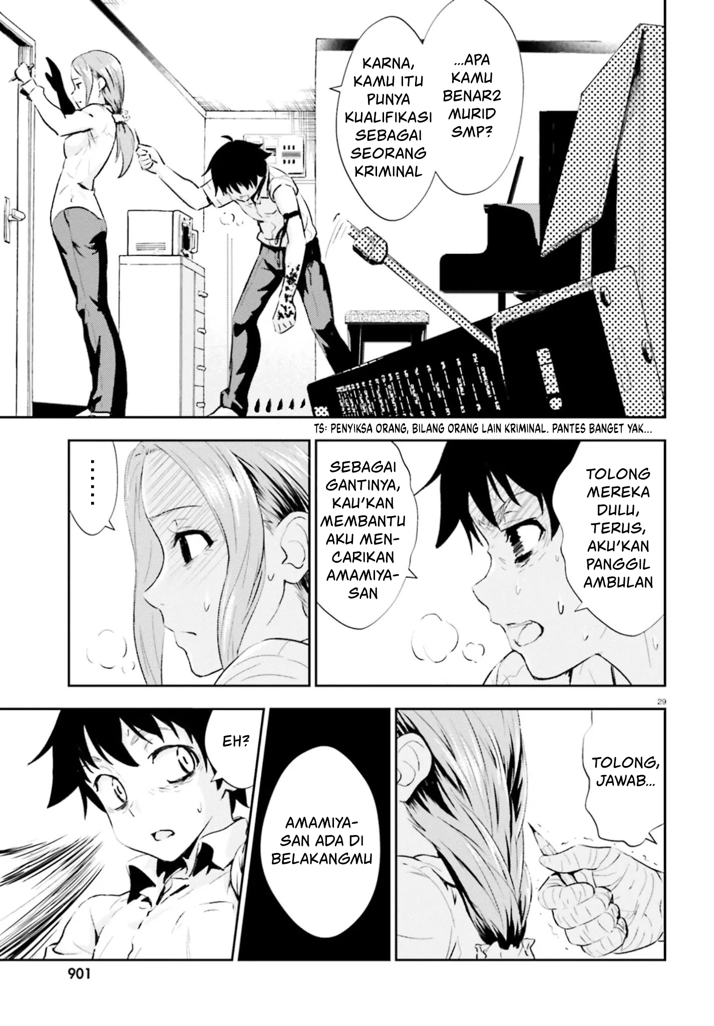 Black Kanojo Chapter 12 - halaman 29