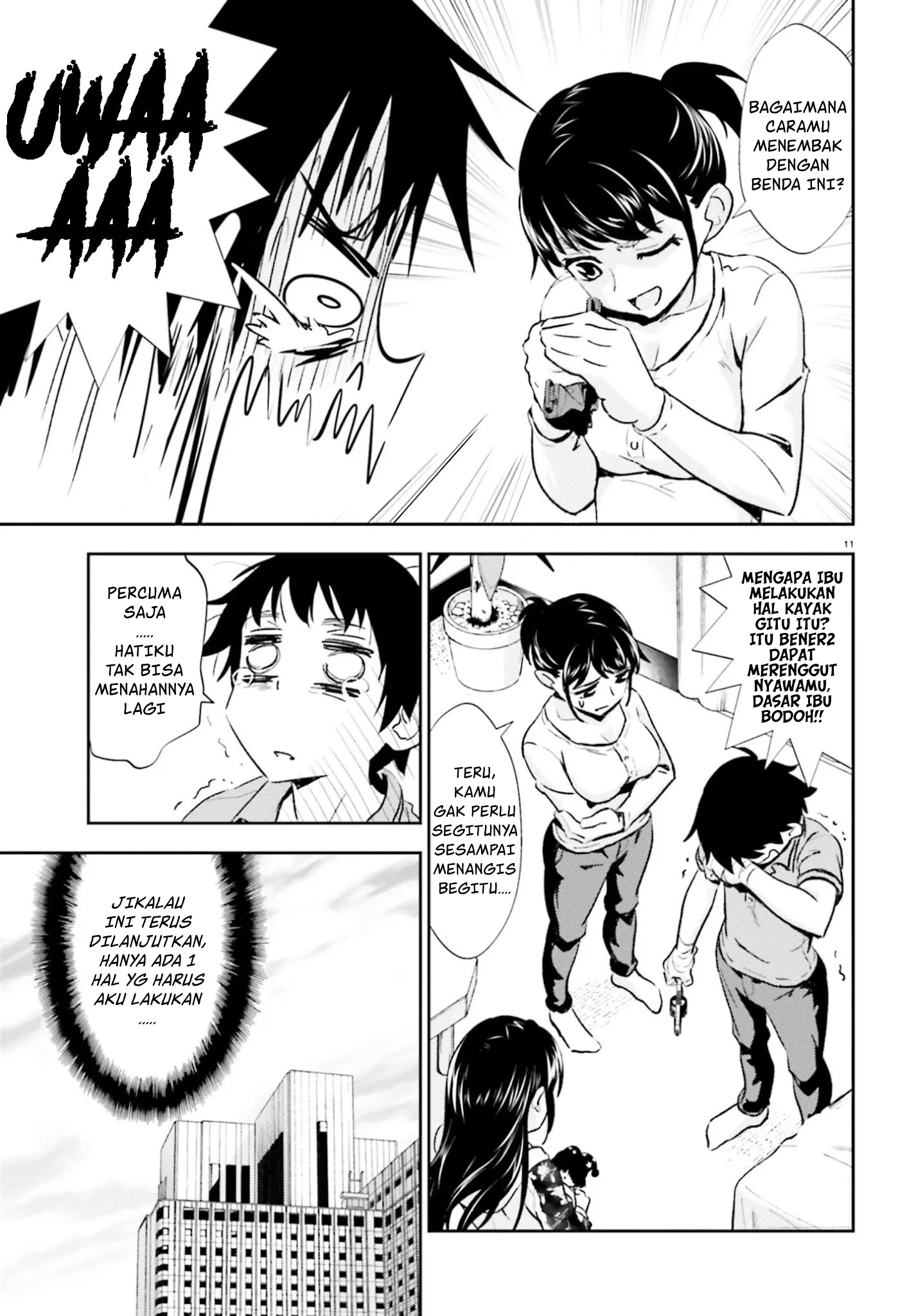 Black Kanojo Chapter 13 - halaman 12