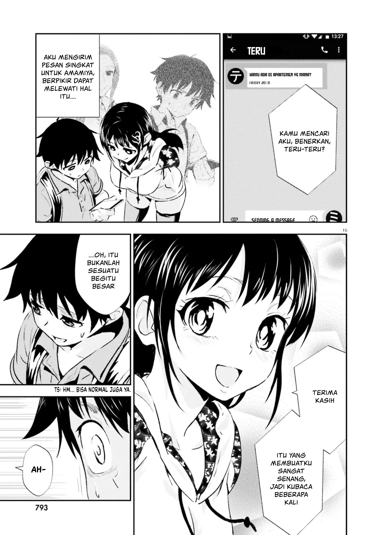 Black Kanojo Chapter 13 - halaman 16