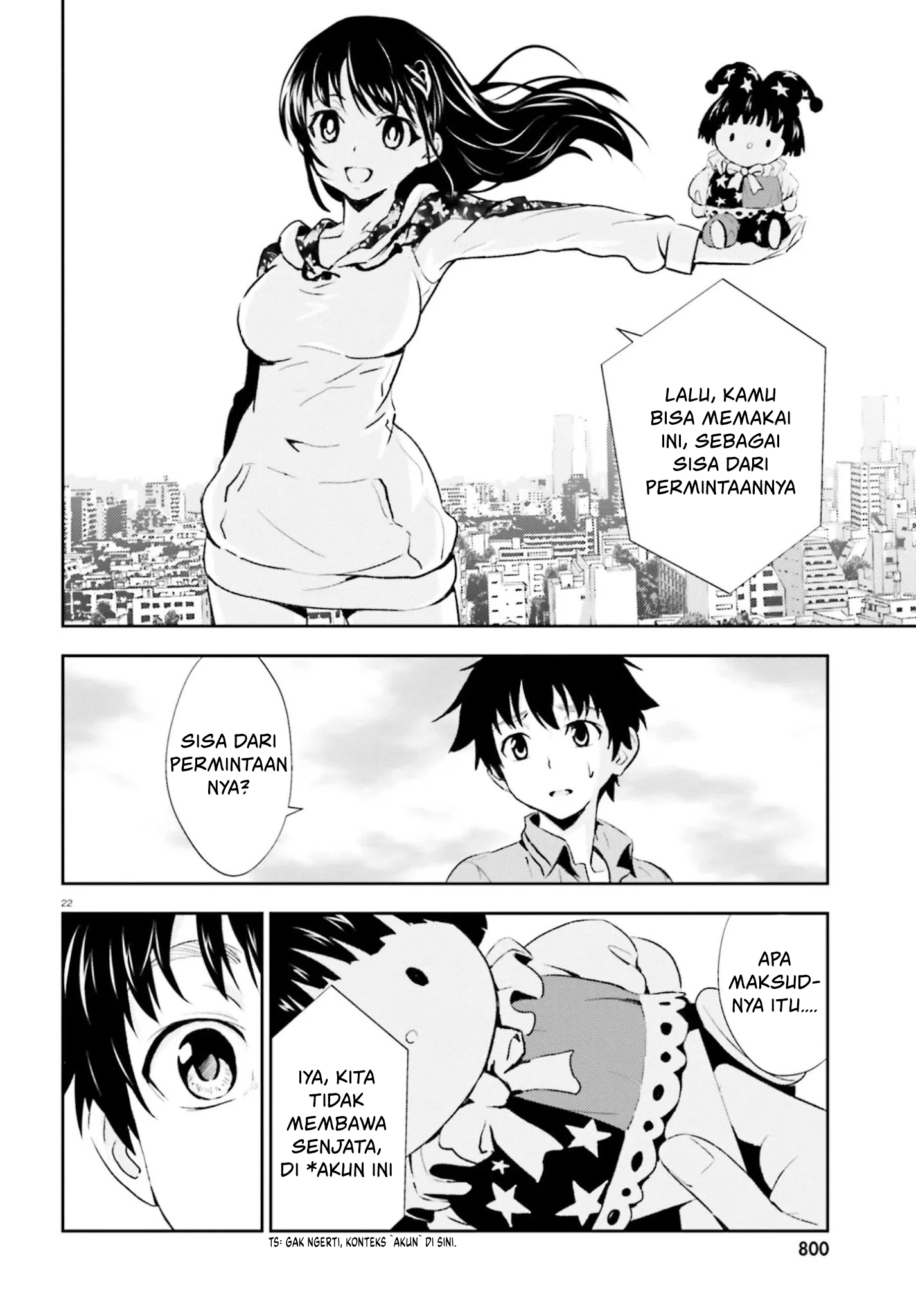 Black Kanojo Chapter 13 - halaman 23