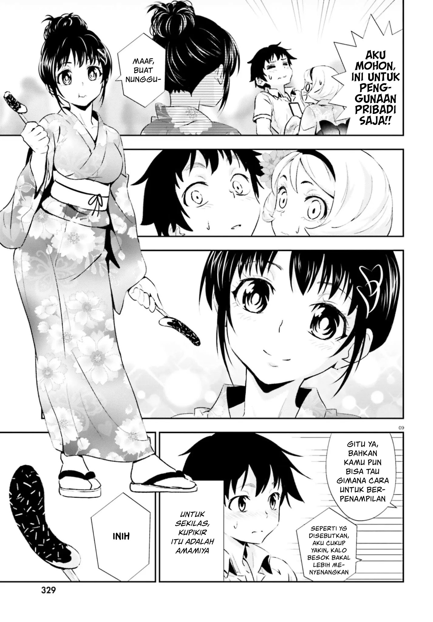 Black Kanojo Chapter 14 - halaman 10