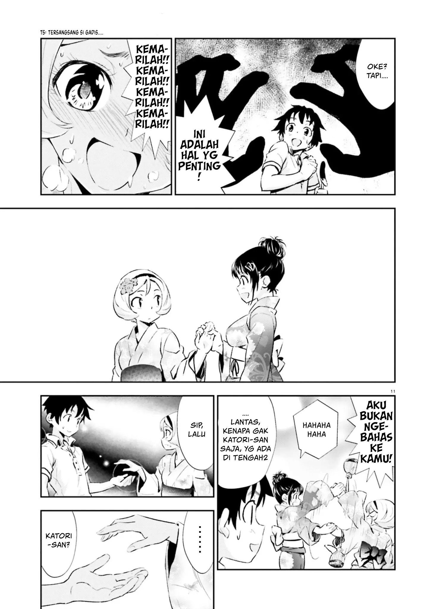 Black Kanojo Chapter 14 - halaman 12