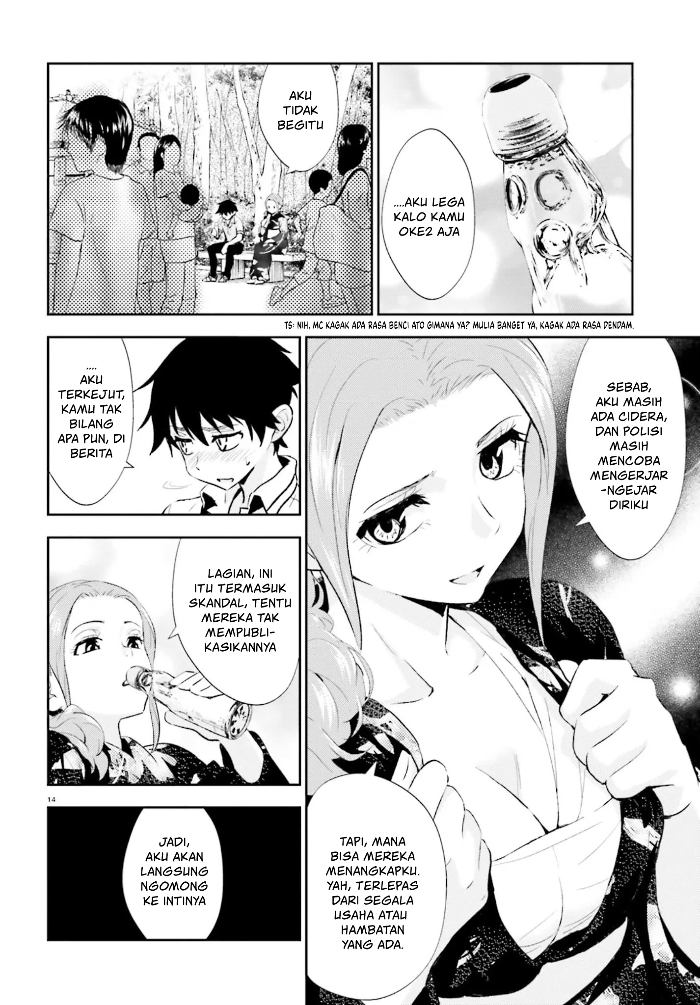 Black Kanojo Chapter 14 - halaman 15