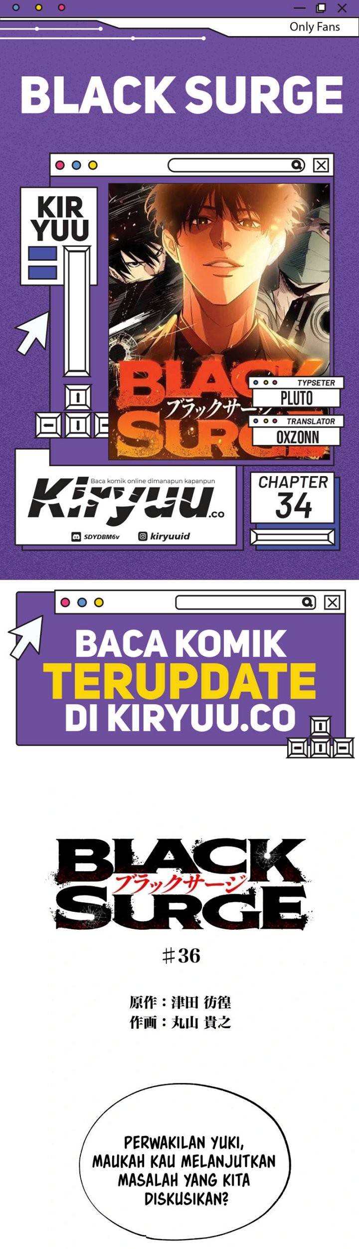 Black Surge Chapter 36 - halaman 1