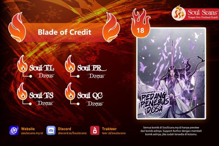 Blade of Credit Chapter 18 - halaman 1