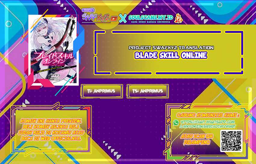 Blade Skill Online Chapter 5 - halaman 1