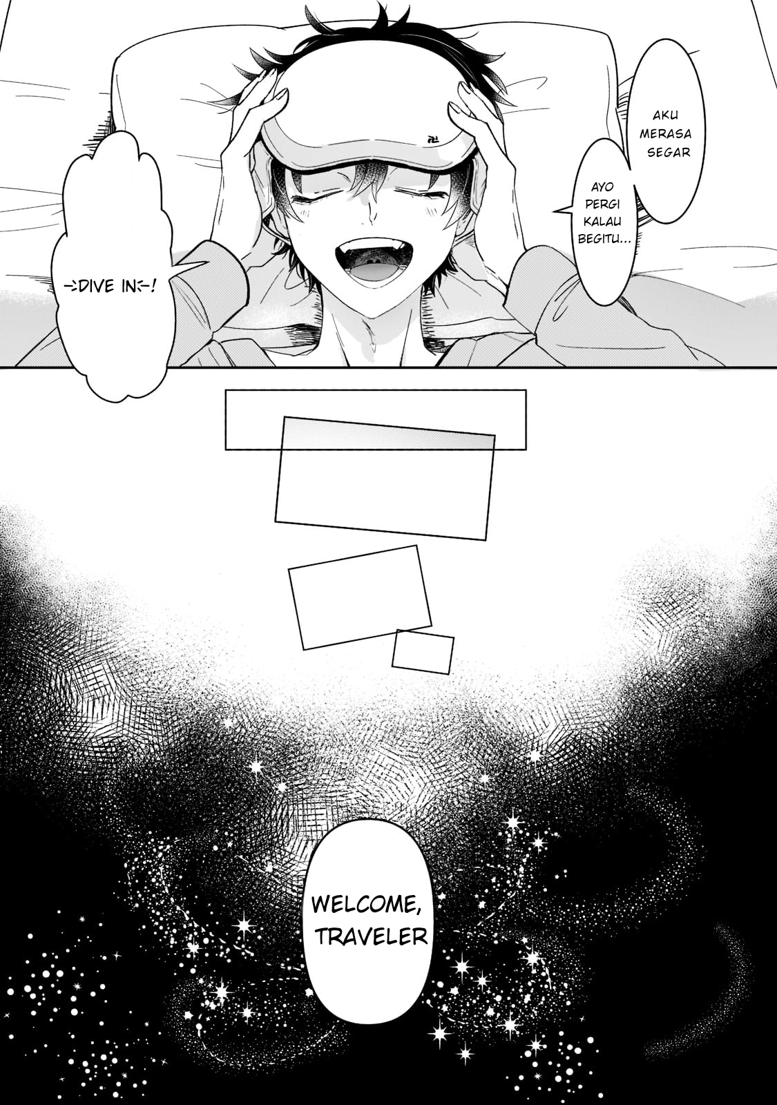 Blade Skill Online: Gomi Shokugyou de Saijaku Buki de Kuso Status no Ore, Itsunomanika "Last Boss" ni Nariagarimasu! Chapter 1 - halaman 13