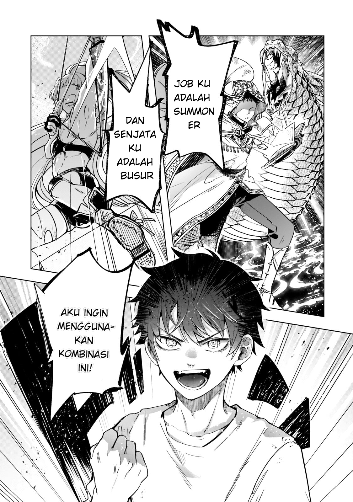 Blade Skill Online: Gomi Shokugyou de Saijaku Buki de Kuso Status no Ore, Itsunomanika "Last Boss" ni Nariagarimasu! Chapter 1 - halaman 16