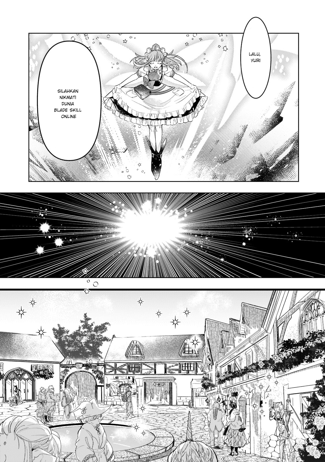 Blade Skill Online: Gomi Shokugyou de Saijaku Buki de Kuso Status no Ore, Itsunomanika "Last Boss" ni Nariagarimasu! Chapter 1 - halaman 22