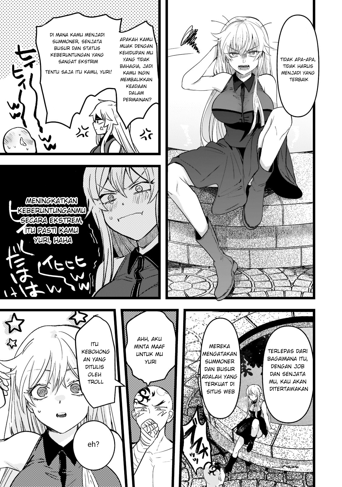 Blade Skill Online: Gomi Shokugyou de Saijaku Buki de Kuso Status no Ore, Itsunomanika "Last Boss" ni Nariagarimasu! Chapter 1 - halaman 27