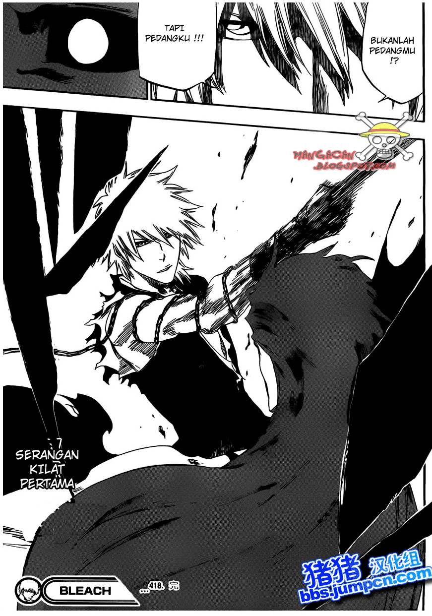 Bleach Chapter 418 - halaman 10