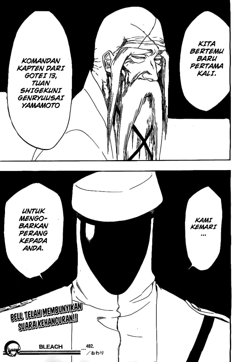 Bleach Chapter 482 - halaman 18