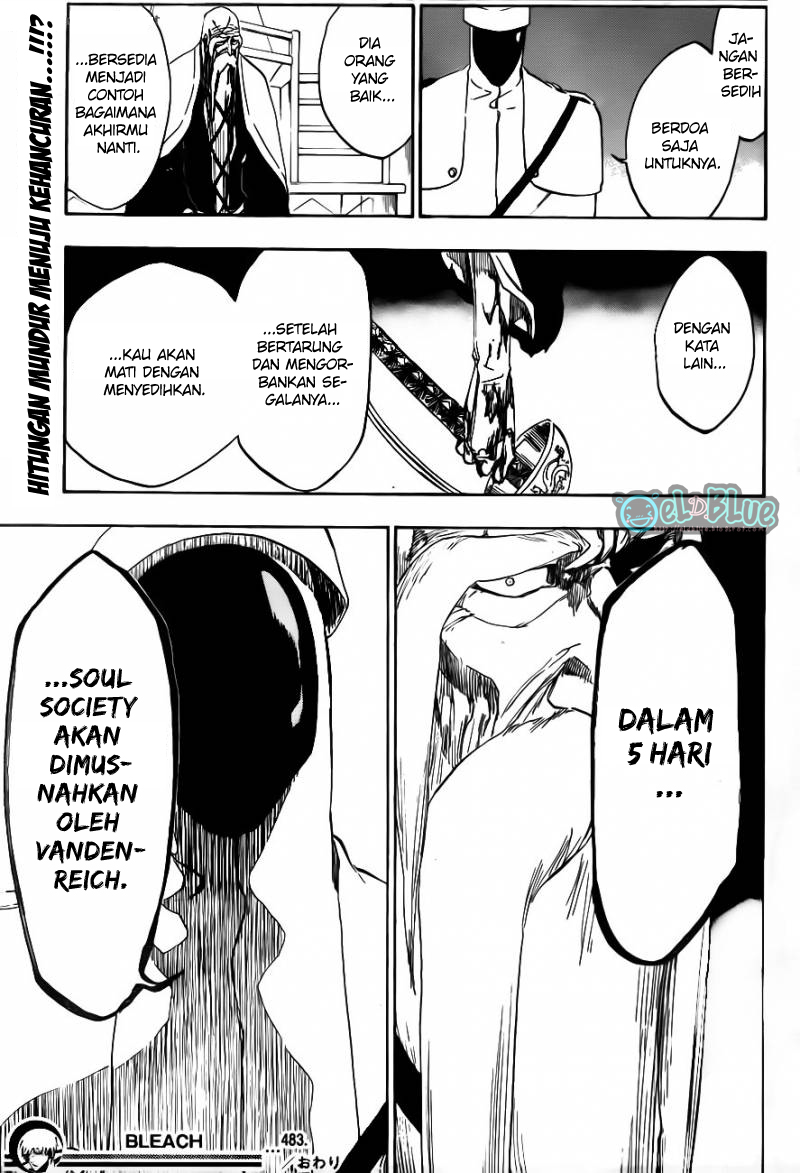 Bleach Chapter 483 - halaman 18