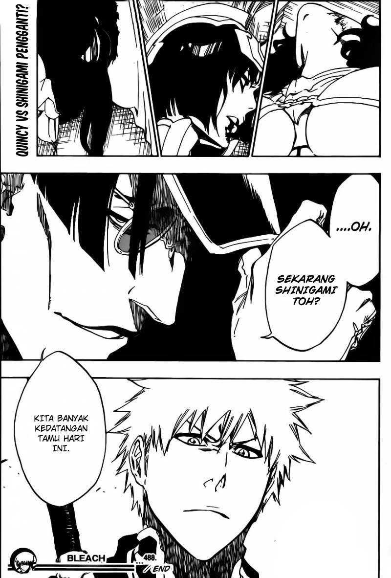 Bleach Chapter 488 - halaman 18