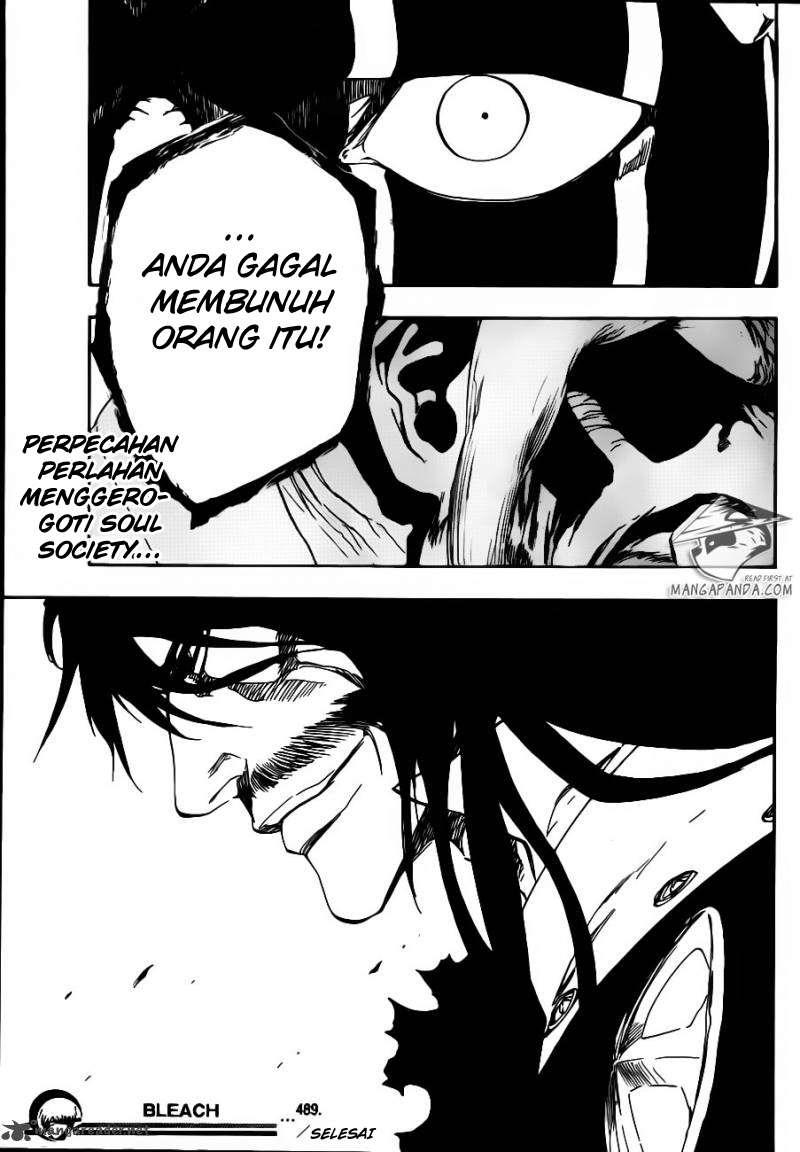 Bleach Chapter 489 - halaman 18