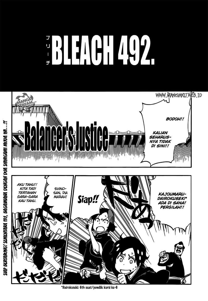 Bleach Chapter 492 - halaman 7