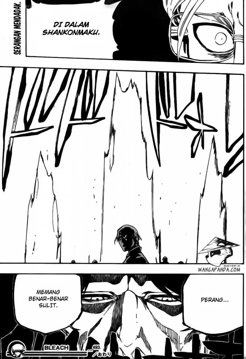 Bleach Chapter 493 - halaman 18