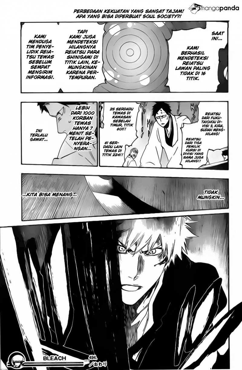 Bleach Chapter 494 - halaman 20