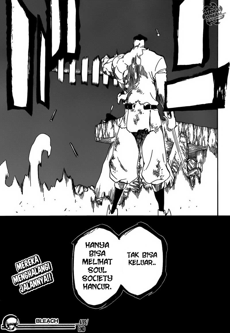 Bleach Chapter 499 - halaman 18