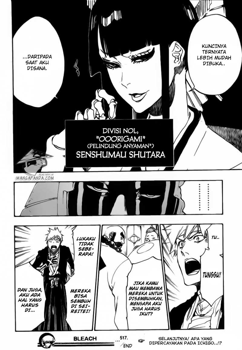 Bleach Chapter 517 - halaman 18
