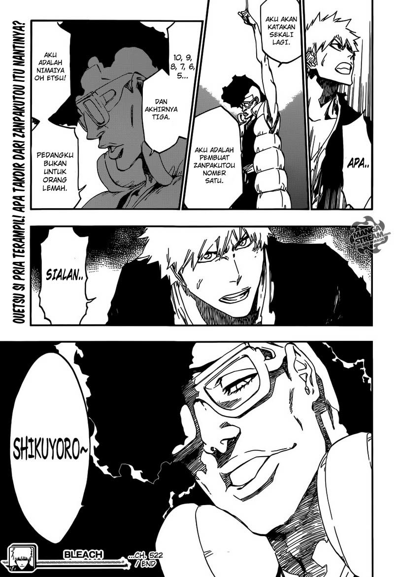 Bleach Chapter 522 - halaman 19
