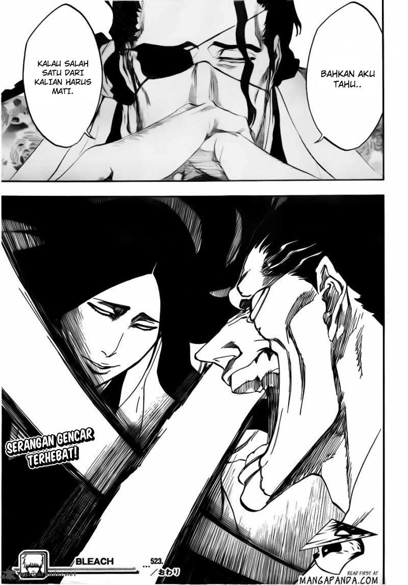 Bleach Chapter 523 - halaman 19