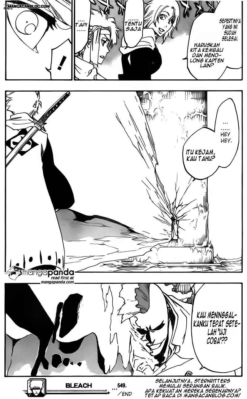 Bleach Chapter 549 - halaman 17