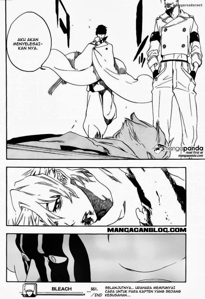 Bleach Chapter 551 - halaman 17