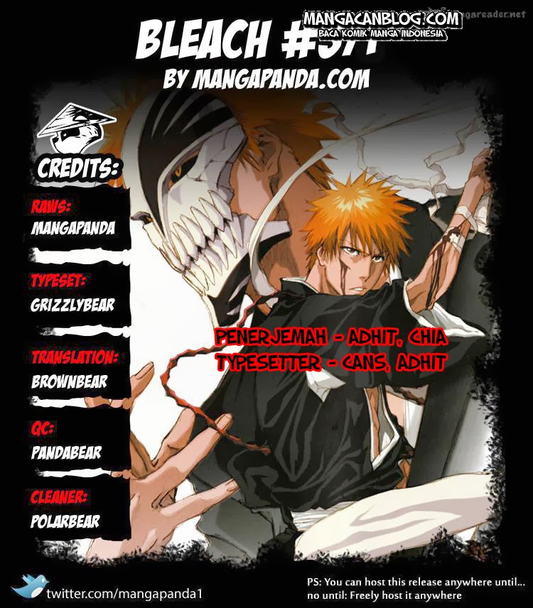 Bleach Chapter 571 - halaman 19