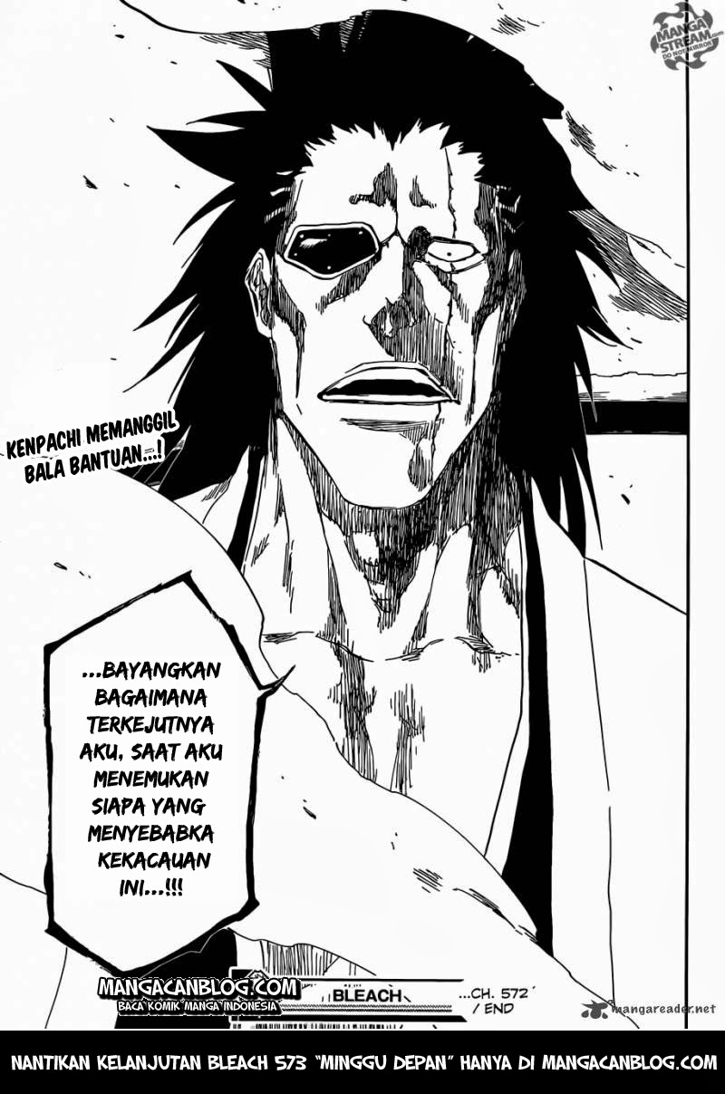 Bleach Chapter 572 - halaman 19