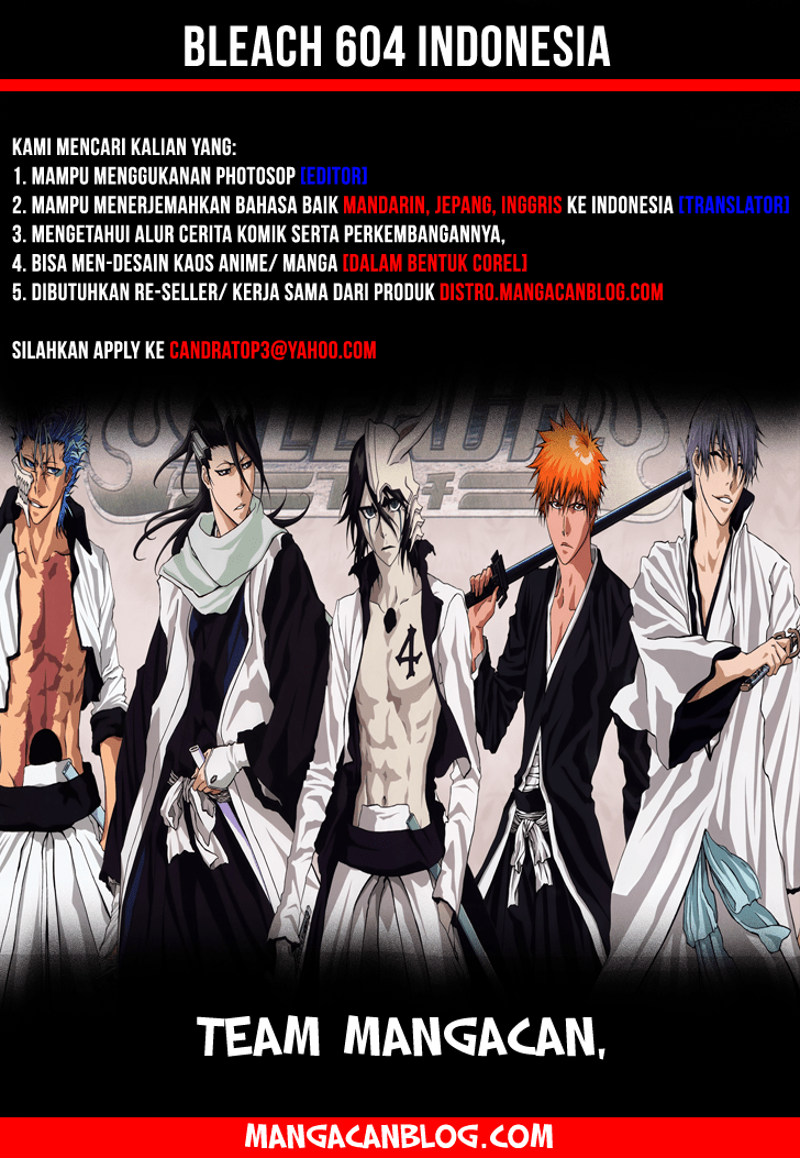 Bleach Chapter 604 - halaman 2