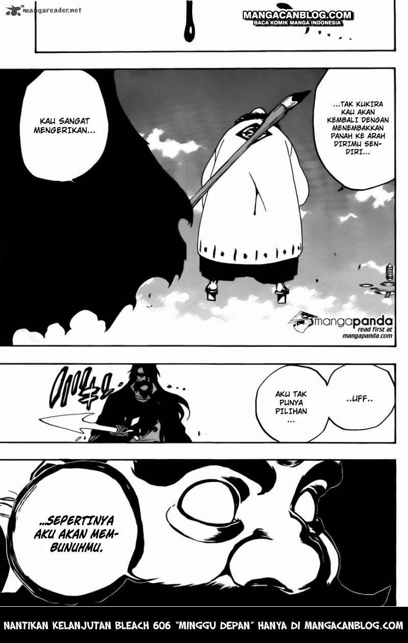Bleach Chapter 605 - halaman 18