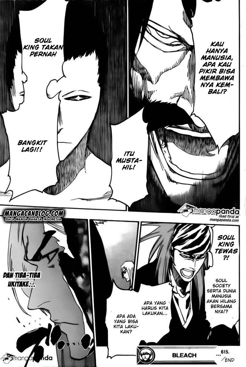 Bleach Chapter 615 - halaman 17