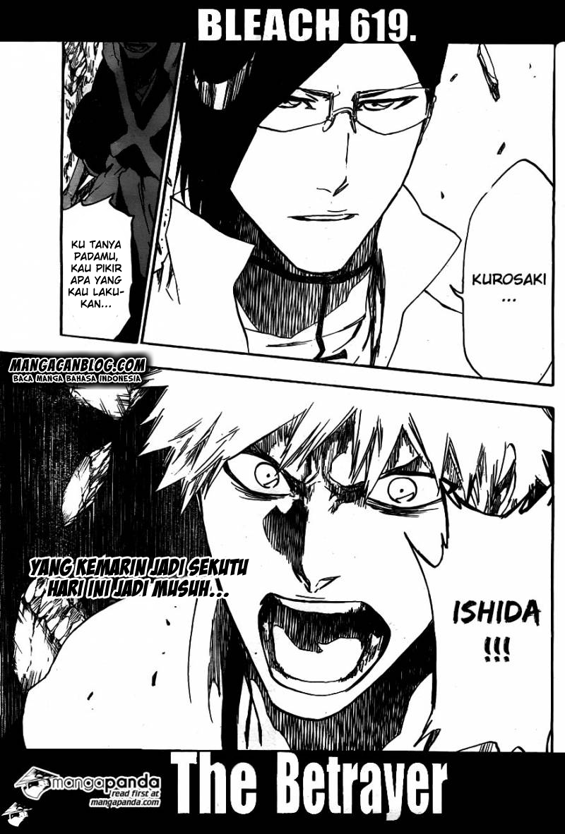 Bleach Chapter 619 - halaman 17