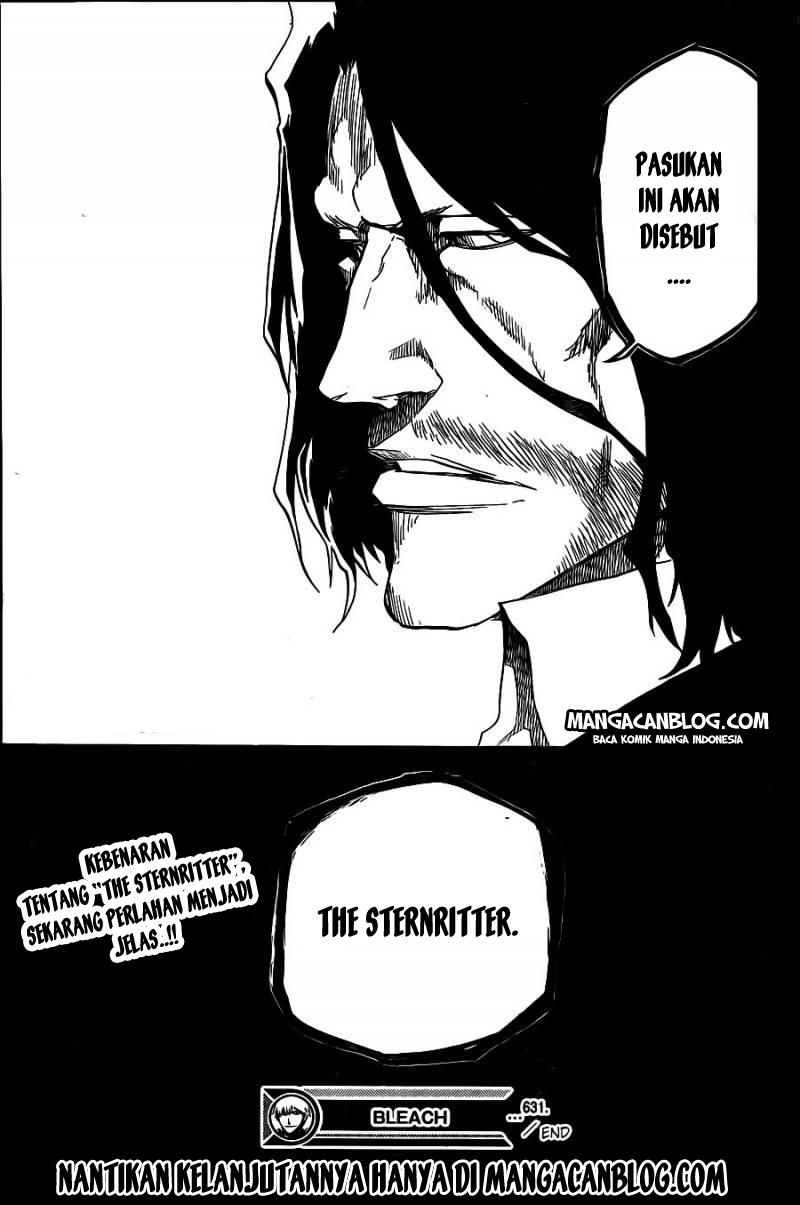 Bleach Chapter 631 - halaman 17