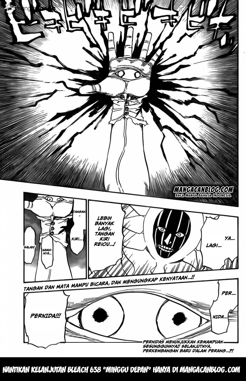 Bleach Chapter 637 - halaman 16