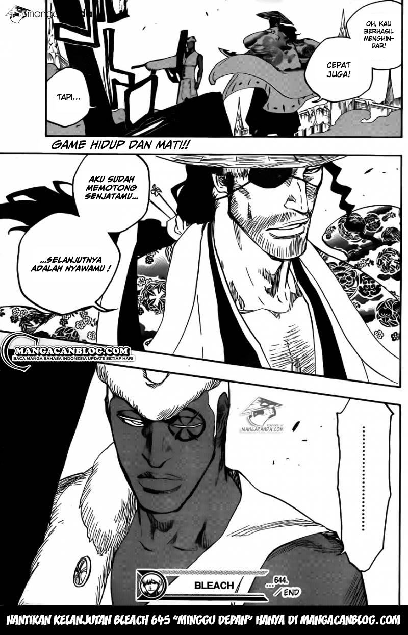 Bleach Chapter 644 - halaman 17