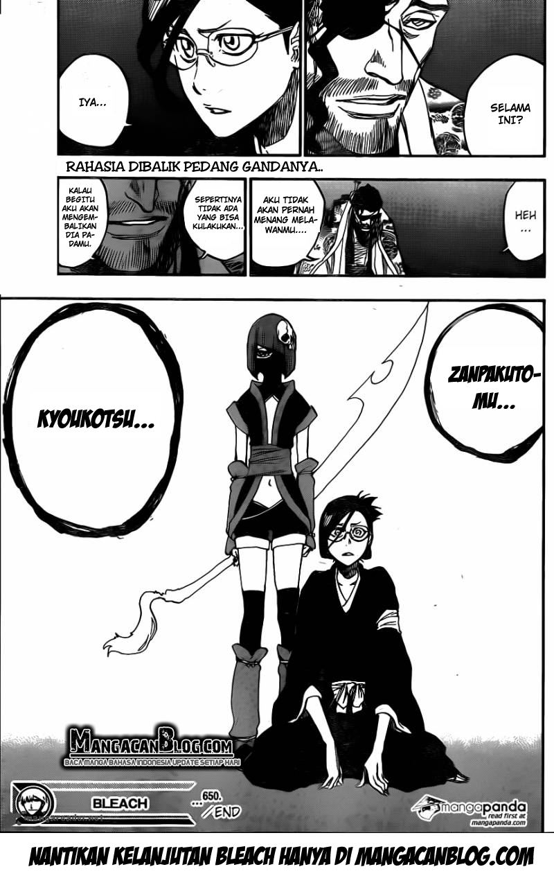 Bleach Chapter 650 - halaman 17