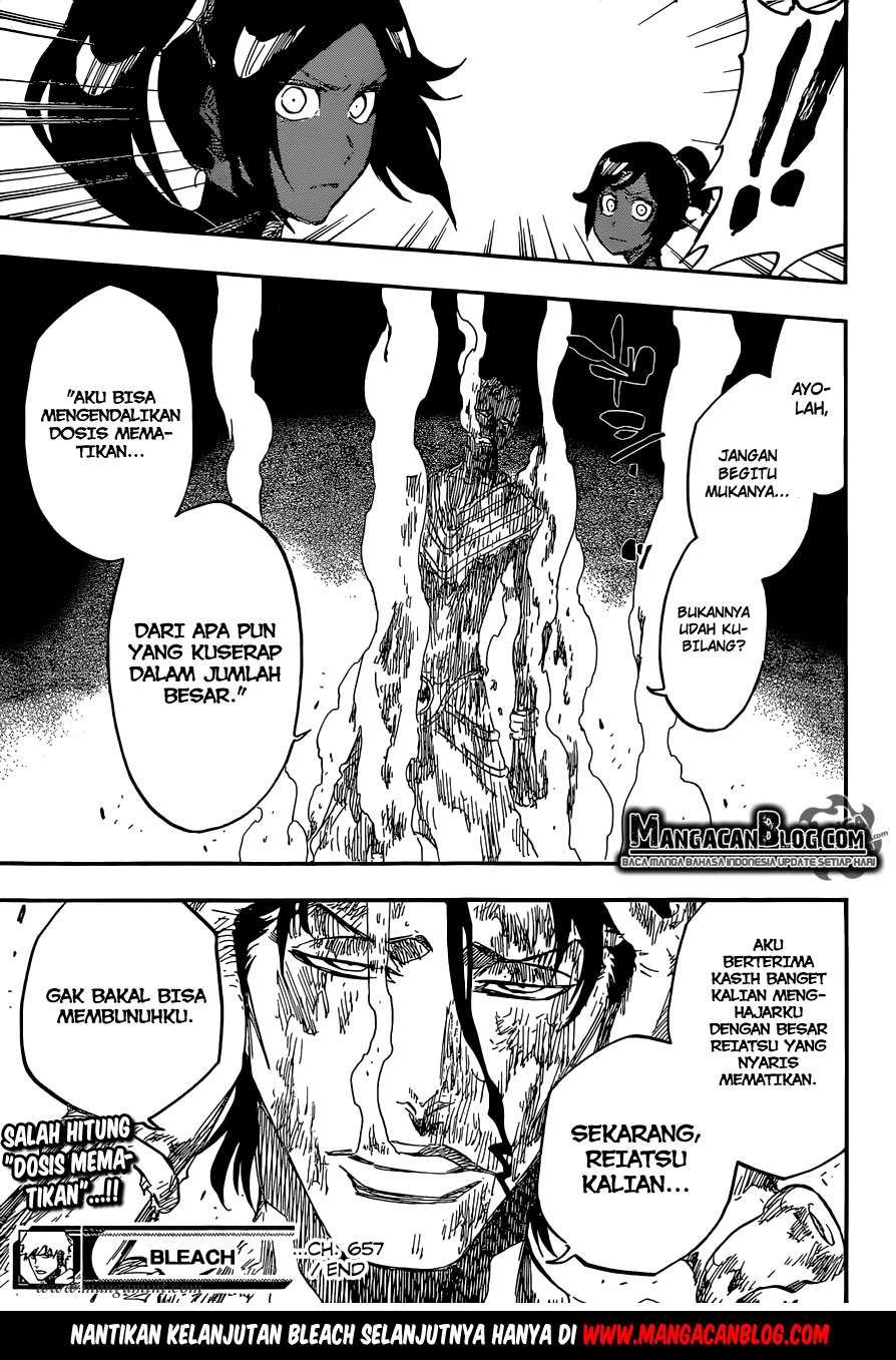 Bleach Chapter 657 - halaman 17