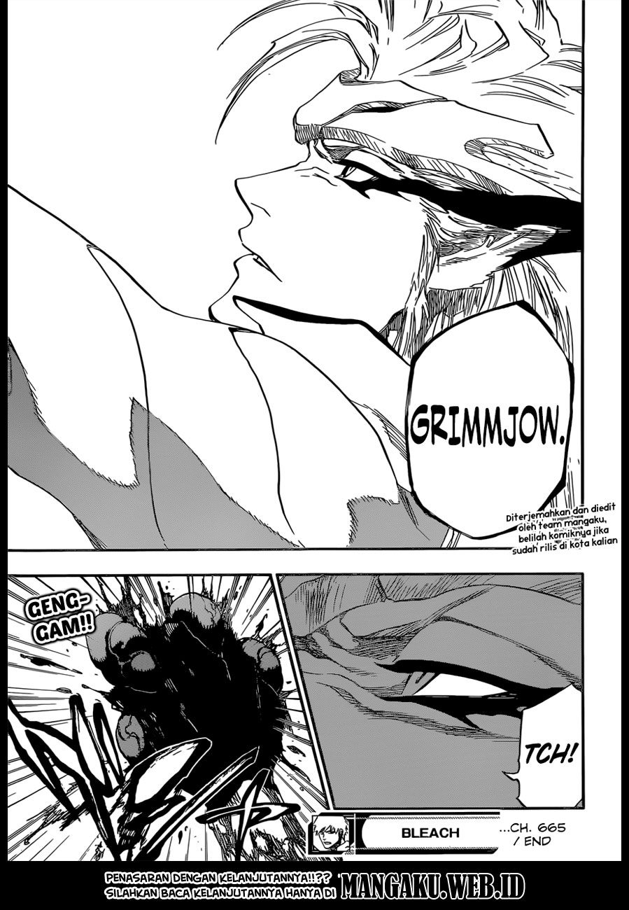 Bleach Chapter 665 - halaman 17