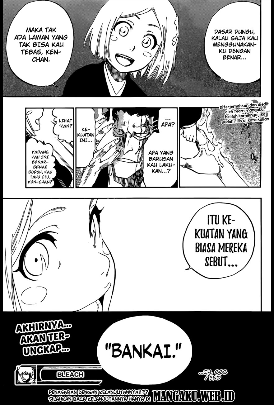 Bleach Chapter 668 - halaman 18