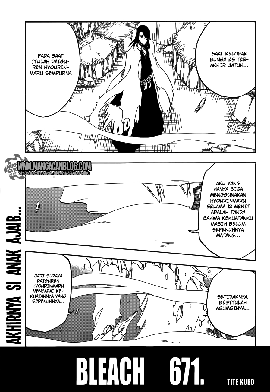 Bleach Chapter 671 - halaman 1